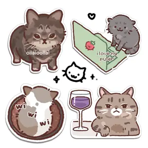 Cat Meme Stickers 3