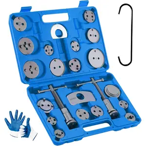 Brake Caliper Compression Tool 24-Piece Disc Brake Piston Caliper Compressor Rewind Tool