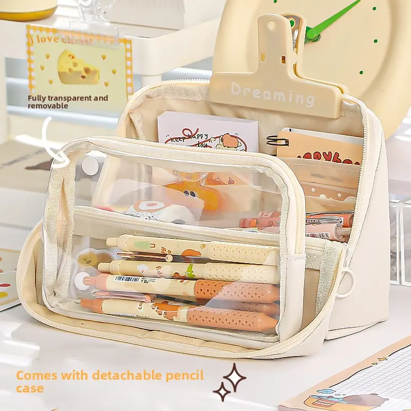 Nine Layer Large Capacity Pencil Case for Primary & Junior High School Students 9 Compartments for Pens & Stationery Ideal Gift for Students Unisex