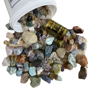 THE MINI MINER - QUART SIZED NATURAL CRYSTAL RAW STONE MINING BUCKET
