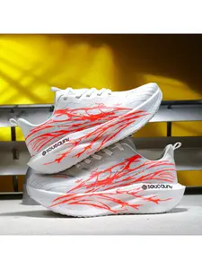 2026 New Flyknit Racing Running Shoes, Breathable Mesh Slip-On, Lightweight Casual Sports Shoes for Couples, Comfortable and Stylish