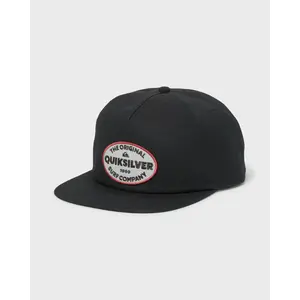 Workforce 5-Panel Snapback Hat - Black