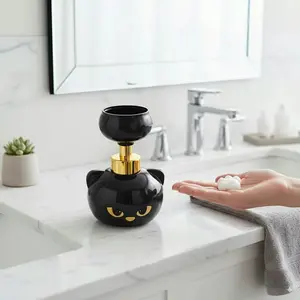 Cat Paw Foam Soap Dispenser, Cute Reusable Foaming Pump, Claw Shape Foam, Suitable for Kids, Cat Lovers, Holiday Gifts, Festive Gift Idea