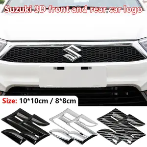 Custom Car Front Grille Badge Replacement Parts for Suzuki Models, Personalized Vehicle Logo Accessories, Durable Auto Exterior Modifiers, Car Decal