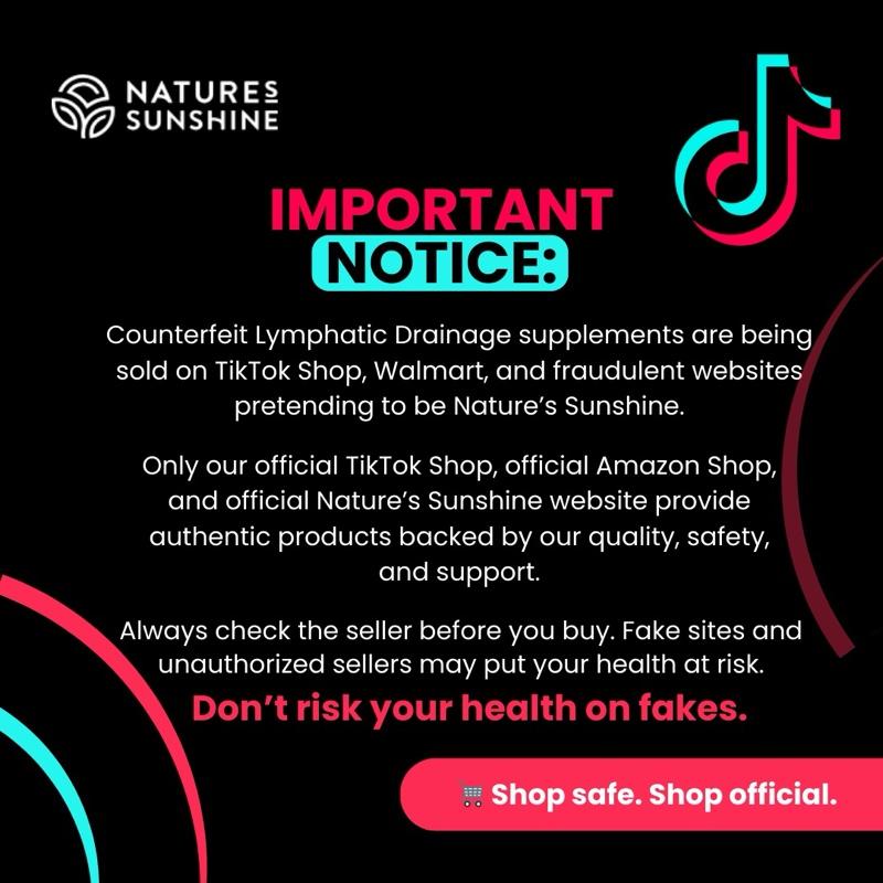 Nature's Sunshine Lymphatic Drainage Support Supplement - Herbal Extracts for Detoxification, Reduces Puffiness & Bloating, Supports Energy & Skin Health - Healthcare, Natural, Fitness Dietary Edible