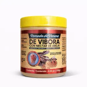 Pomada de Veneno de Víbora con Néctar de Abeja – Crema Tópica Extra Fuerte para Masaje y Alivio Corporal 120g