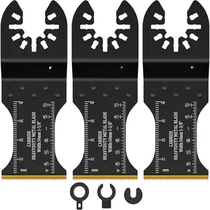 Carbide Oscillating Tool , Carbide Oscillating   Multitool  Heavy Duty for Hard Material, Hardened Metal, Steel Nails, , Screws, Universal Multi Tool  Kits