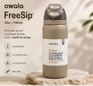 Owala 24oz FreeSip Stainless Steel Water Bottle - Hearth & Hand with Magnolia, Sunflower Bouquet, Drinkware Flask, Flasks Sports Insulated Portable Mug Bottled Tumbler Reusable Plastic Loop Straw Lid Things Stranger