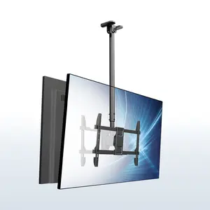 Back-to-Back Dual TV Ceiling Mount with 5.5ft Pole - 43” to 86” Screens