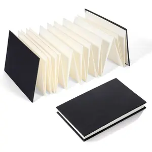 Concertina Sketchbook, Watercolour Hardback Concertina, 15 x 100 cm Travel Protable Accordion Sketchbook, 300 GSM Accordion Scrapbook(One Book)