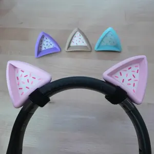 Sprinkle Cat Ears for Headphones - Lightweight Design, Easy to Use, Versatile for Various Uses