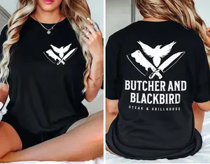 Butcher and Blackbird Shirt, Dark Romance Shirt, Morally Grey Shirt, Romantasy Bookish Shirt, Booktok Gift