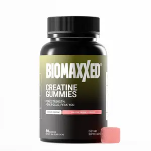 BioMaxxed Creatine Performance Gummies – 5000mg Support for Muscle Strength, Workout Recovery & Daily Stamina | Vegan & Gluten-Free