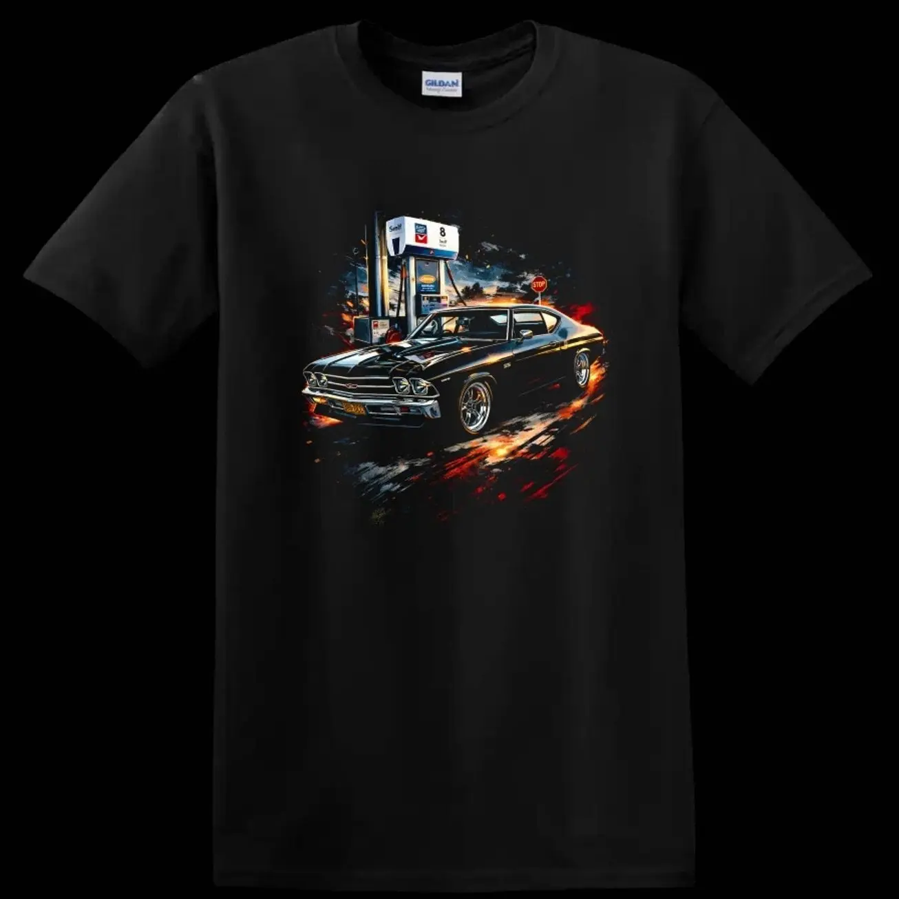 Chevelle Old Car Muscle Classic Ride  For Collectors T-Shirt Sweatshirt Hoodie, Gift for Car Lovers