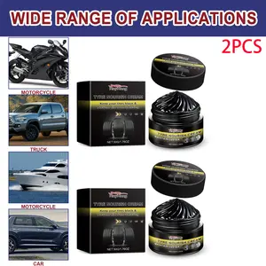 Rayhong Car Tire Reconditioning Wax - Long-lasting Protection Against Stains and Aging of Tires - Dust Polishing for Wheel Reconditioning Wax