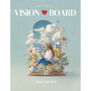 2026 DreamCraft Vision Board Clip Art Book for Women: Manifest Your Dream Home, Money, Mental Health, and Travel With a Collage of 600+ Pictures, ... (2026 Vision Board Clip Art Book Collection)