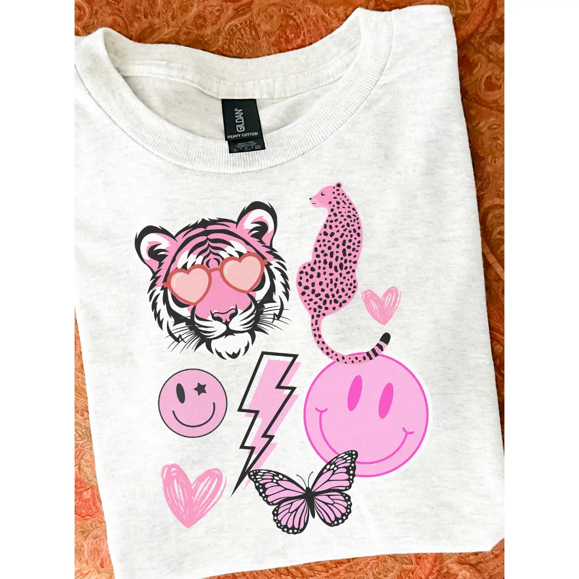 Youth Cool Girl Collage Graphic Tee