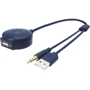 Bluetooth Kit Compatible with BMW and Mini Cooper Android iPhone iPod Integration Music Interface Adaptor for Cars USB AUX Connector