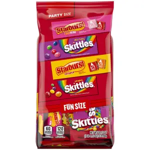 Snack Skittles & Starburst Halloween Candy Variety Pack, 20.13 Oz Bonbon Sweet