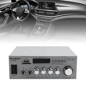 800W 2.1CH Bluetooth Stereo Hifi Amplifier – Home & Car Audio, FM Radio, SD/USB, Remote
