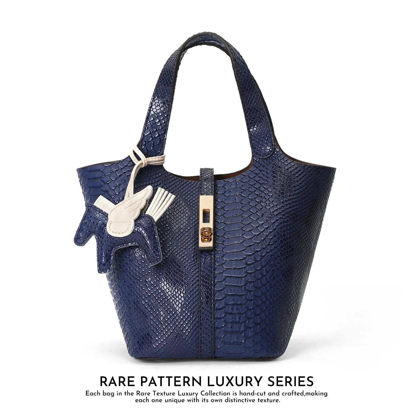 Rare pattern·luxury series ink blue