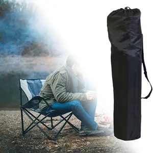 2pcs Heavy Duty Folding Chair Storage Bag, Outdoor Foldable Large Drawstring Closure Organizer, Multi-Purpose Carry Bag for Camping , Picnics, Fishing, Travel - Protects Gear from Dirt, Rain Sturdy Handle Design, Fishing Equipment,  Picnic Lovers