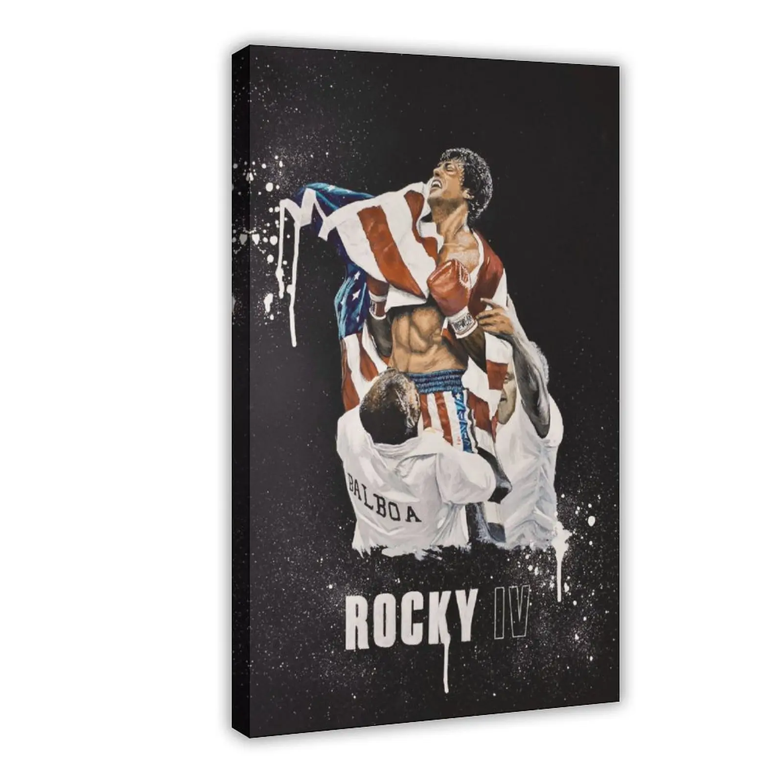 Movie Poster Rocky 4 bedroom canvas posters, hall wall art, bathroom canvas posters, home poster decoration