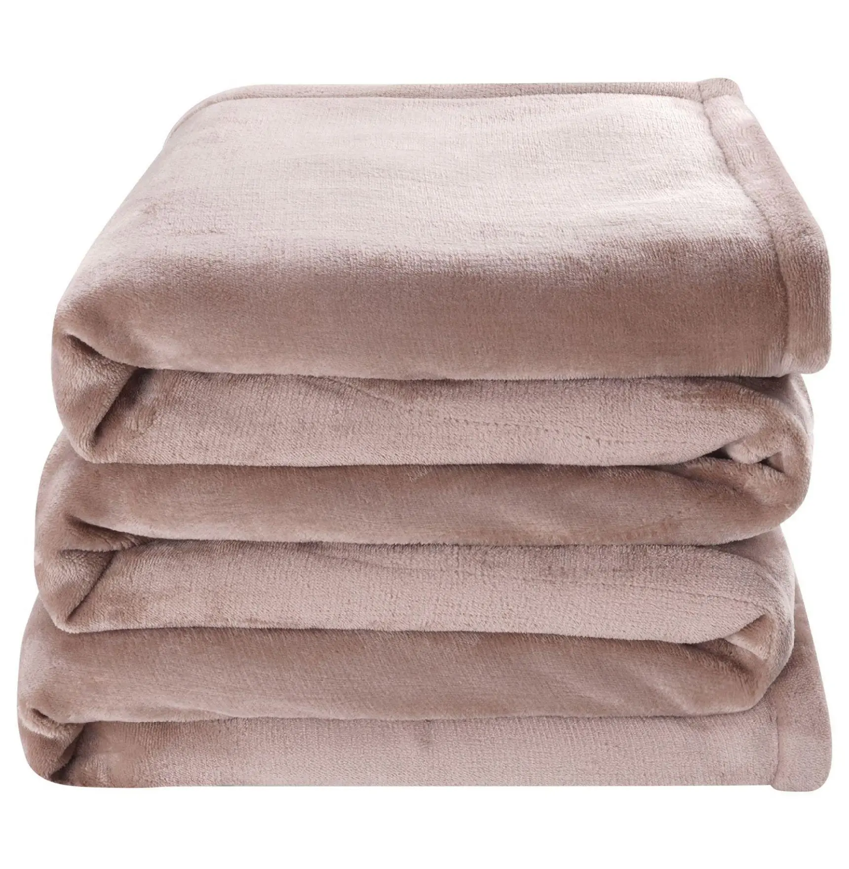 Electric Blanket Heated Throw 100x90 King Size, Flannel, 5 Heat Levels, Dual Control, 10H Auto-Off, Machine Washable, ETL/FCC Certified Beige 100 x 90 inch Double-sided Flannel