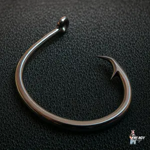 FatBoy 10/0 Circle Hooks - Black Circle Hook for Your Needs