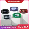 Anbernic RG-34XX Plastic Handheld Video Game Console - 3.4 inches IPS Display, Linux OS, 3500mAh 5V Built-in Rechargeable Batteries, Portable On-the-Go Gaming Player