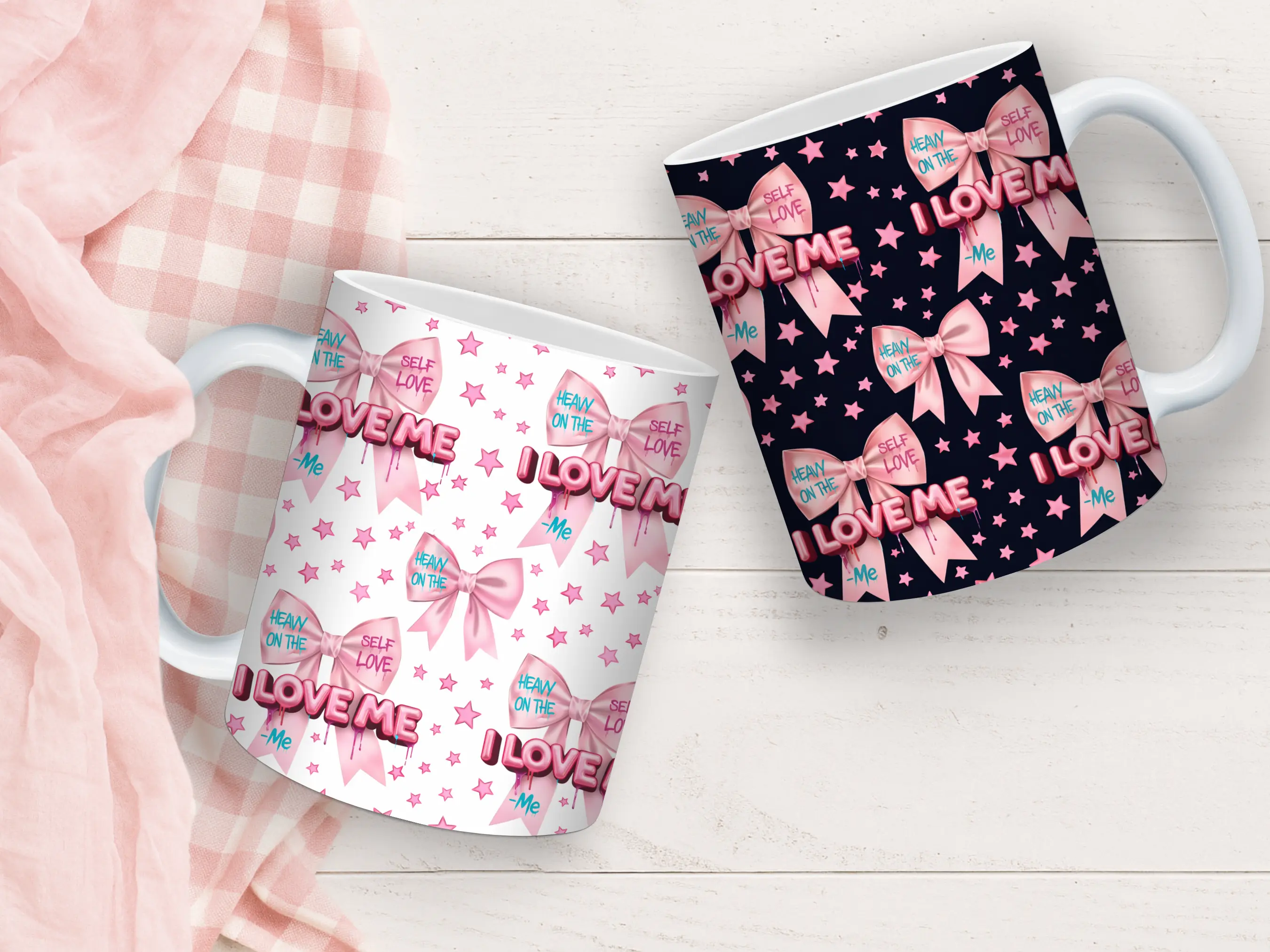 Sublimation Drinkware Wraps- I Love Me TT