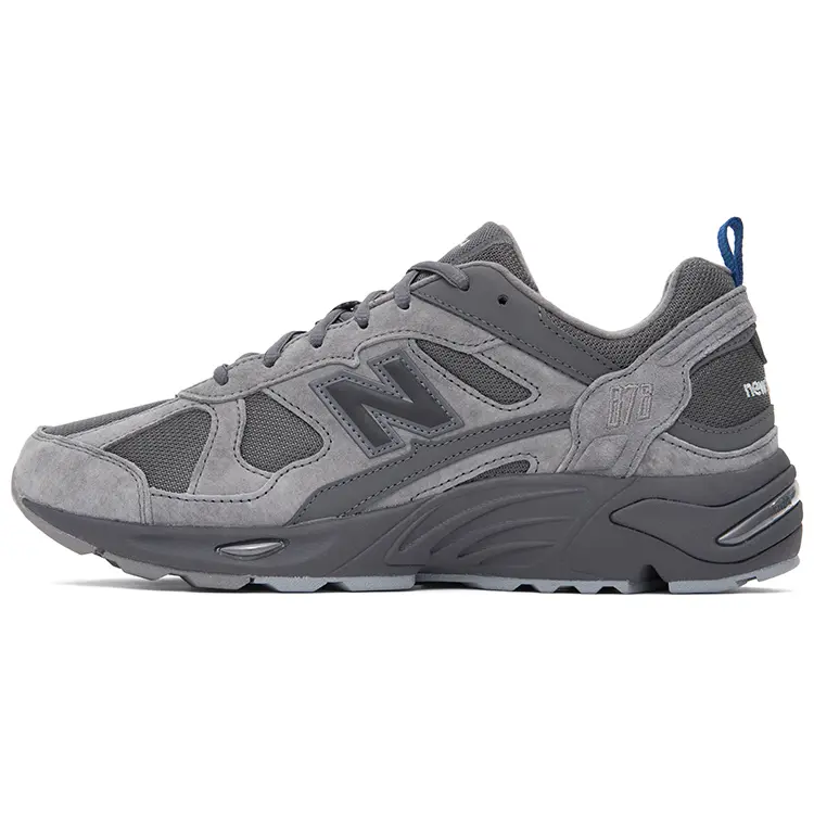 New Balance 878 Grey' Durable Low Top Sneakers Unisex CM878MB1