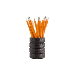 Tire Stack Pen/Pencil/Marker Holder - Cool Looking Tire Stack shape! - Perfect for the Shop! Mechanics Love this! 3D Printed, Many Colors!