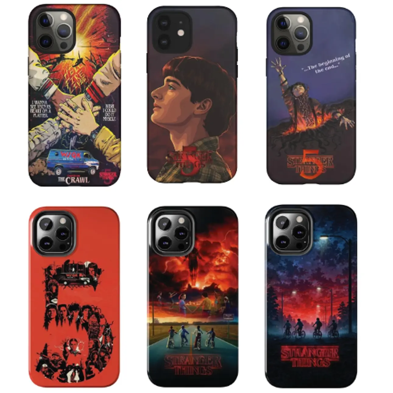 New Strangerr Thiings Tough Phone Case Command Cover for iPhone 17 16 15 14 13 12 11 Pro Max Plus For Fan Movie Merch Christmas Gift For Her/Him