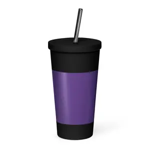 Insulated tumbler with a straw yeti coolers