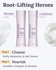 Keranique Volumizing Follicle Strengthening Shampoo & Conditioner Set