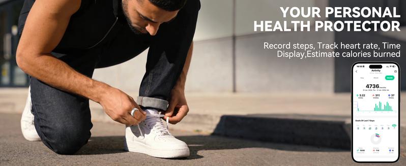 2026 New Smart Sports Ring Professional Outdoor Activity Health Tracker rings with Waterproof Gifts for Women Men & Couples