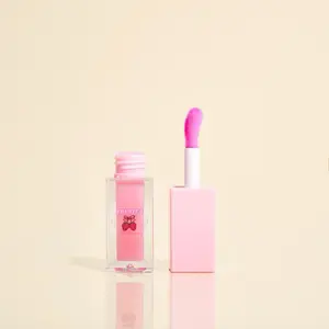Fresita Moisturizing Juicy Lip Oils - Opulent Babe Cosmetic Lipgloss, Hydrating Scented Moisturizer for Soft Lips with Unique Strawberry & Peach Scents and High Shine