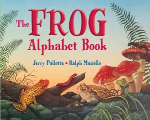 USED-The Frog Alphabet Book by Pallotta, Jerry (Hardcover)