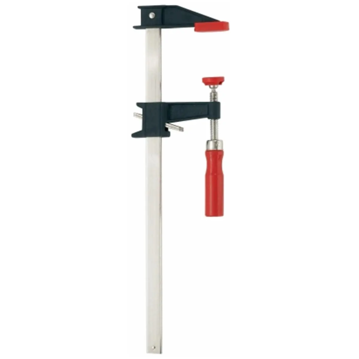 212 MAIN Bessey LM2.004 4" Light Duty Bar Clamp - Large Spindle, Plastic Pads, Acme Thread