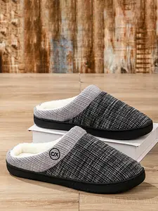 High-Quality Multi-Color Ultra-Light Large Size Slip-On Cotton Slippers, Walking Shoes, Suitable for Outdoor Walking, Indoor & Outdoor Wear, Sizes 36-47