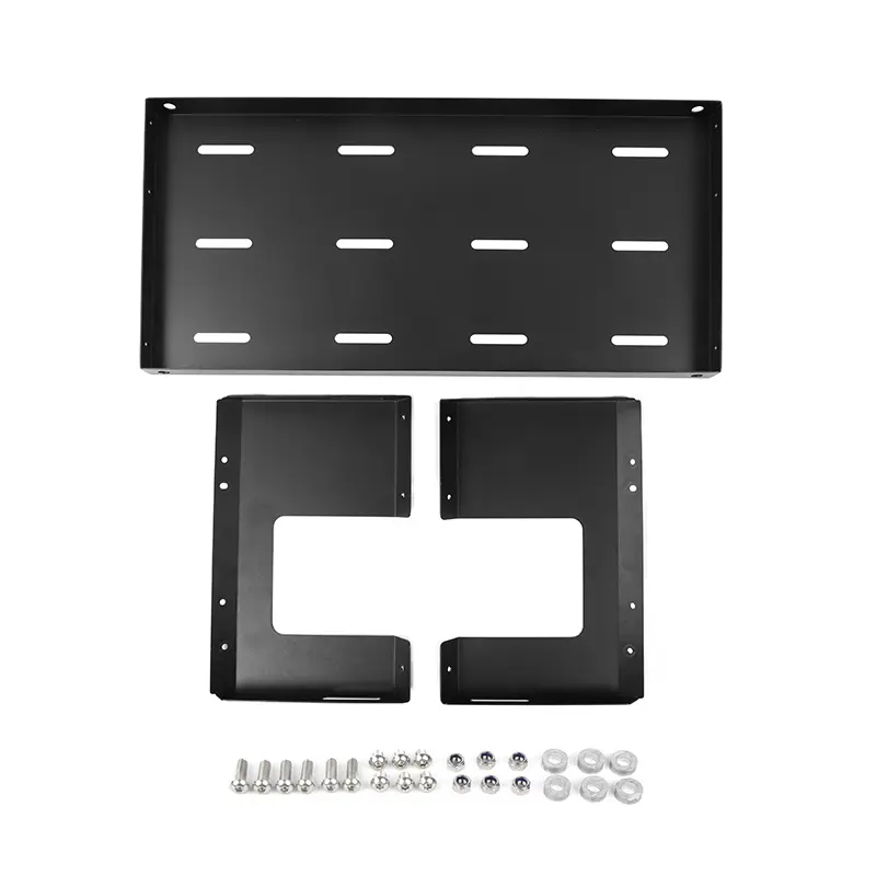 High Aluminium Rear Cargo Trunk Luggage Rack Storage Shelf for Jeep Wrangler JK, JL - 104*55*11 cm, 27-Item Set Auto Interior Accessories with 1-Year Warranty, As the Picture Shows