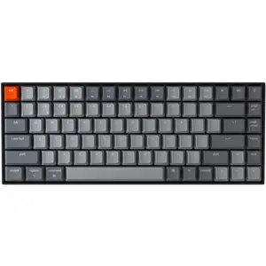 K2 75% Layout RGB Bluetooth Wireless Mechanical Keyboard with Gateron G Pro Brown Switch/Anti Ghosting/N-Key Rollover, Compact 84 Keys USB Wired Gaming Keyboard for Mac Windows-Version 2