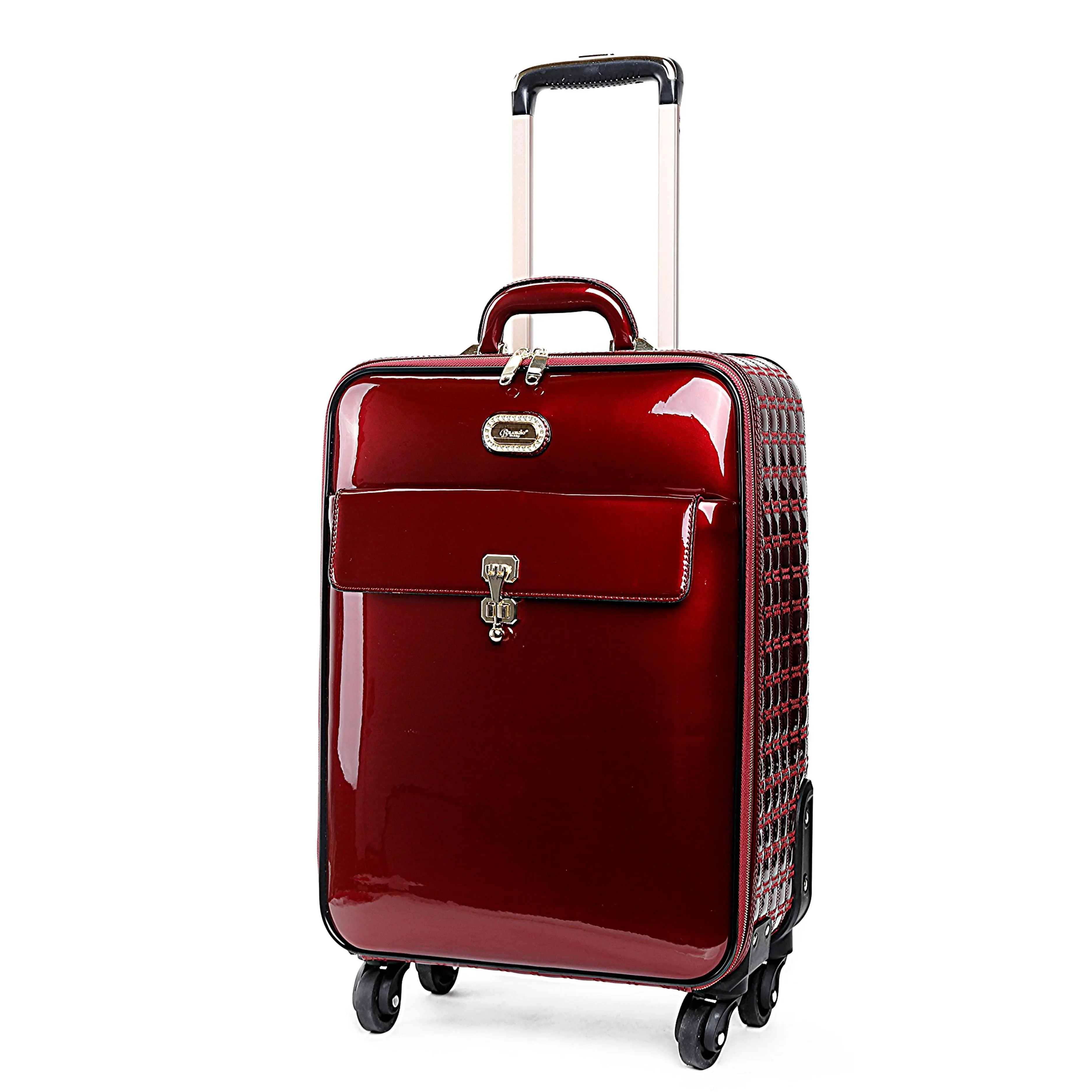 Carry-On Spinner Luggage for Women | Hard Shell Rolling Suitcase | Fashion Travel Case with TSA-Friendly Design