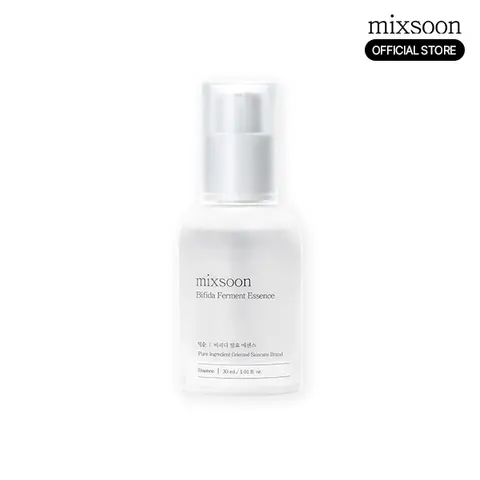 mixsoon Bifida Ferment Facial Essence - 1.01 fl.oz/30ml Korean Skin Repair Serum, Firming Radiant Glass Skin Skincare Treatment