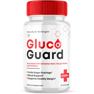 Gluco Guard Blood Support Extra Strength Blood Sugar Supplement 60 Capsules
