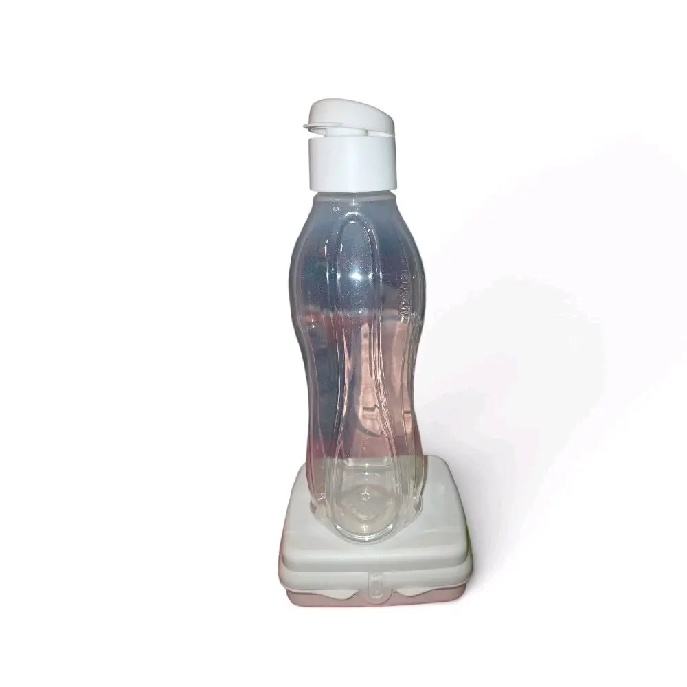 Tupperware Eco-Friendly Transparent w glitter 1L Storage Bottle and Sandwich Organiser