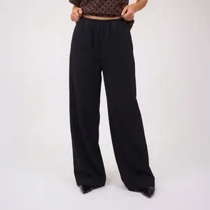 Slip On Trouser, Black