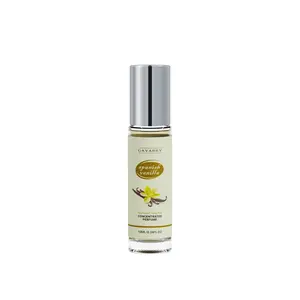 Spanish Vanilla Perfume Oil, Soft Vanilla Pods & Sweet Apple Scent, Woody Base Notes, Luxurious Fragrance, Liquid Form