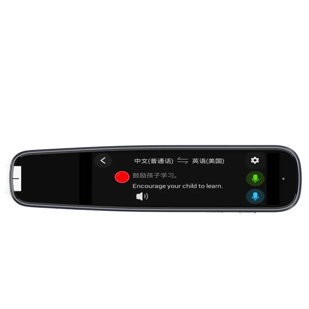 Global Version Electronic Digital Dictionary Pen Scanner Translator Device - Bluetooth, Wireless, Rechargeable, Offline Functionality, Multi-Language - for International Travelers, Students, Digital Products, Durable, Complete Offline Functionality